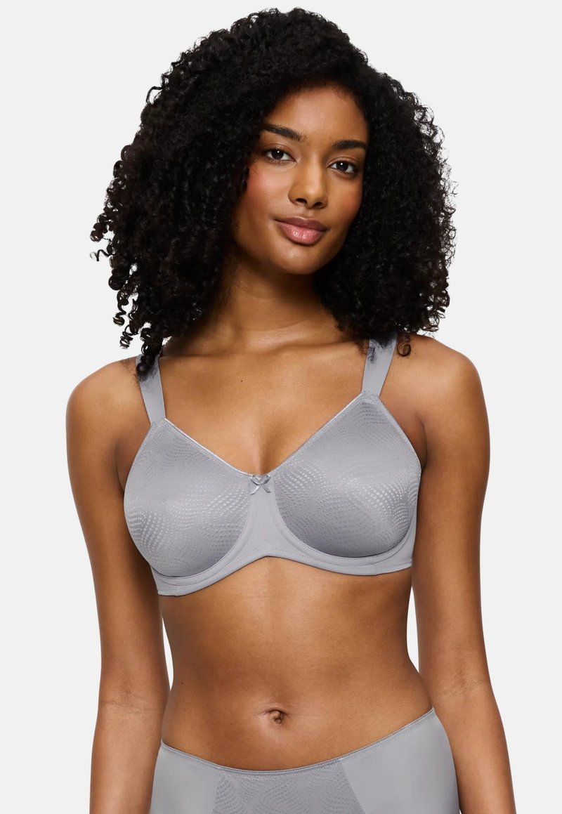 Triumph ESSENTIAL MINIMIZER - Merevítős melltartó - grey shadow