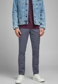 Jack & Jones - MARCO BOWIE - Chino hlače - asphalt Minijatura 1