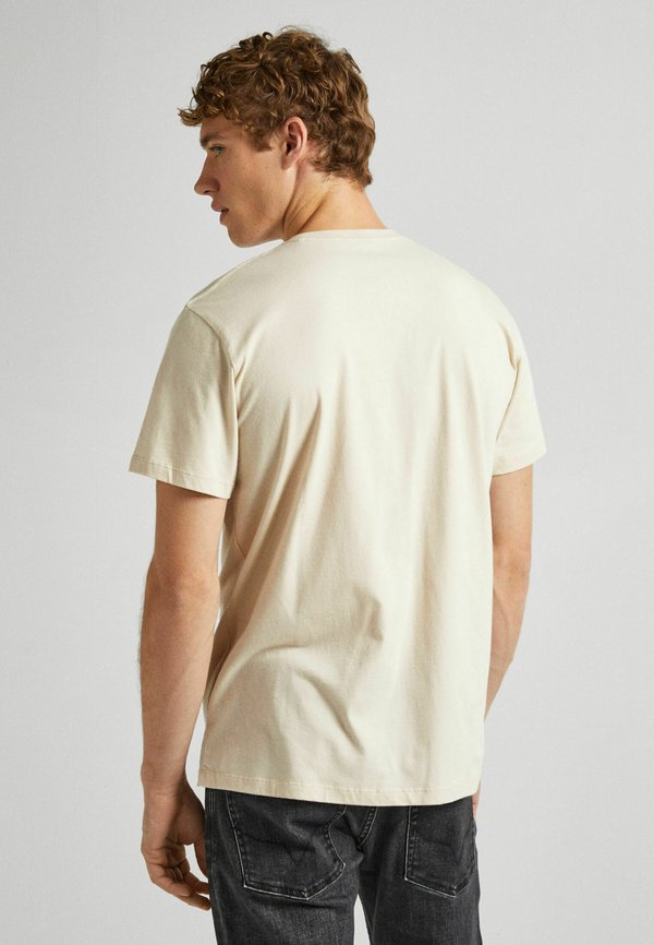 EGGO - Print T-shirt - light beige3