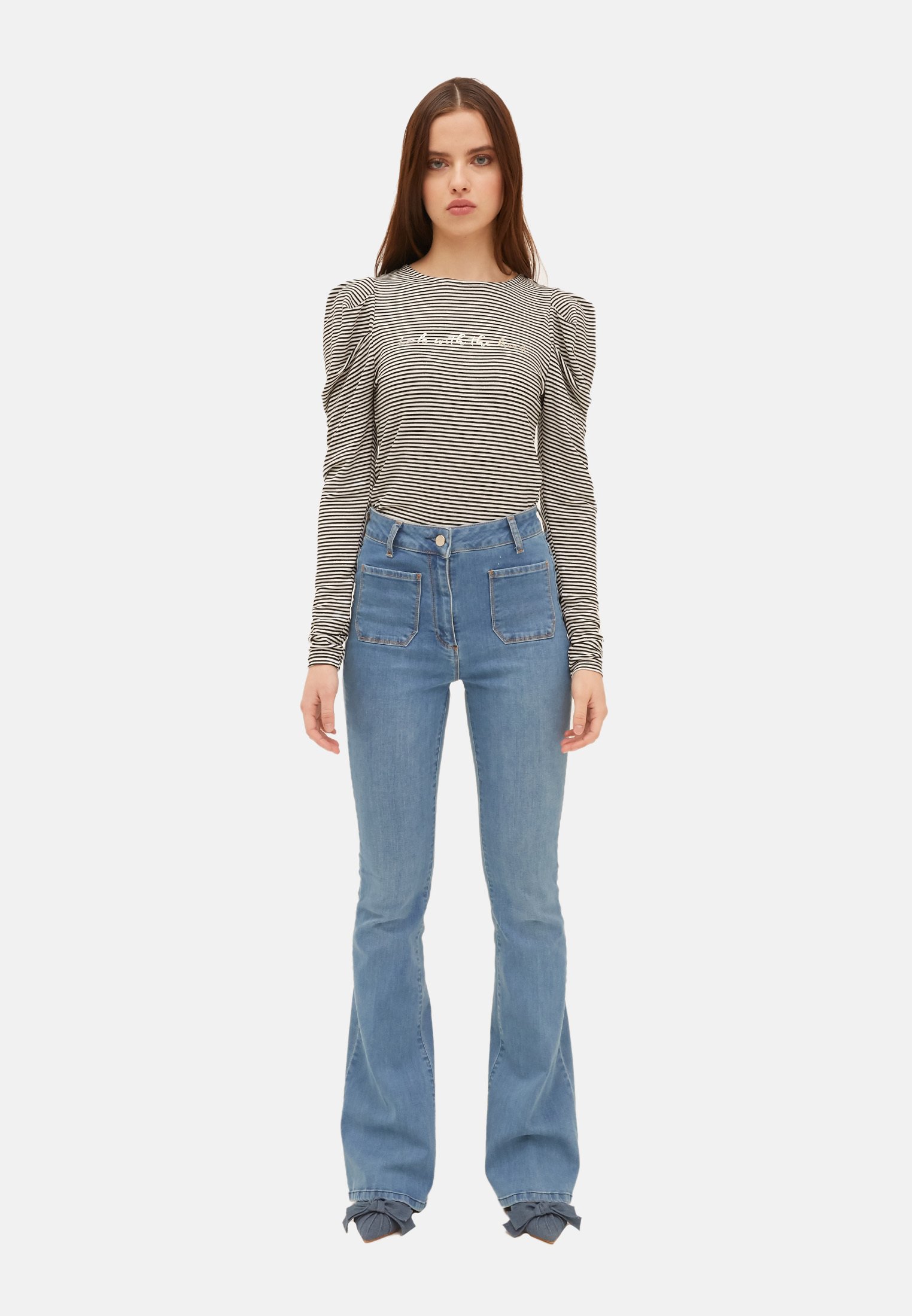 Motivi Jeans bootcut - blu - Zalando.it