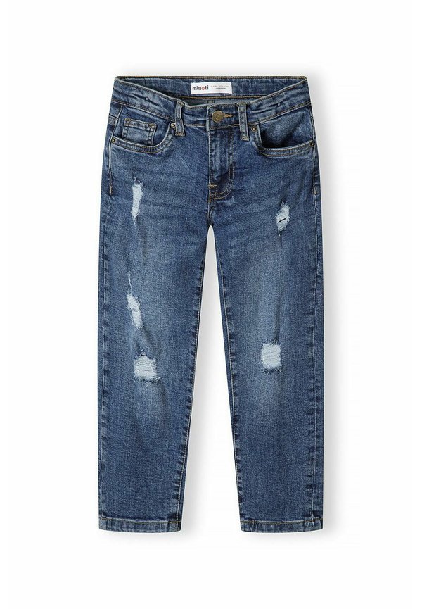WITH RIPS - Jeans Straight Leg