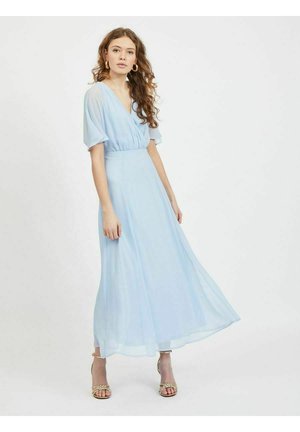 Vestito lungo - cashmere blue