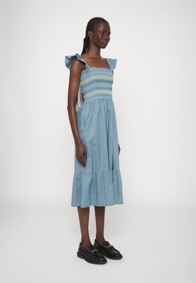 PS Paul Smith WOMENS DRESS - Freizeitkleid - blues