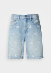 Calções de ganga - distressed indigo