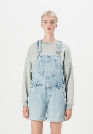 GAP SHORTALL SUPER - Dungarees - light indigo
