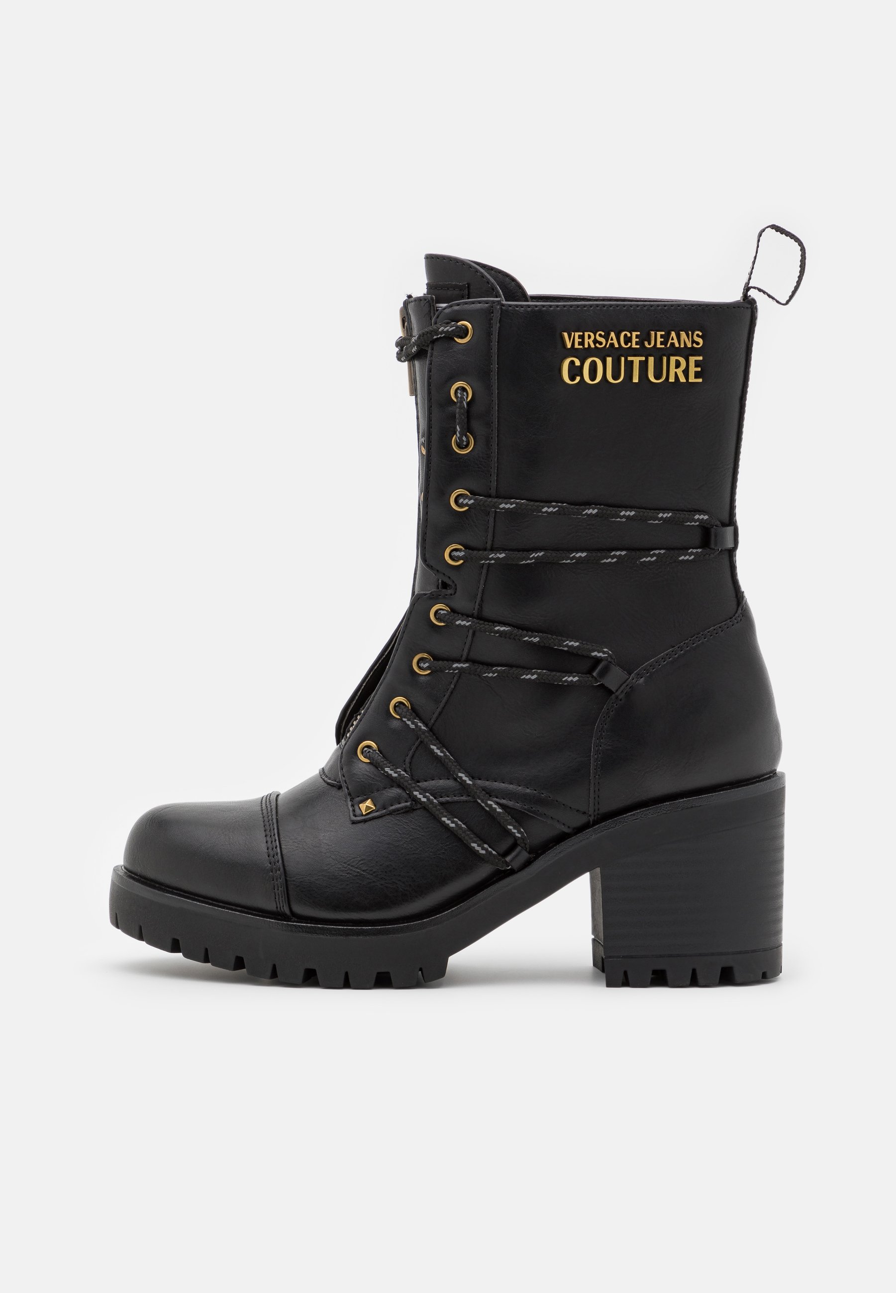 Versace Jeans Couture Botines con plataforma - nero/negro - Zalando.es