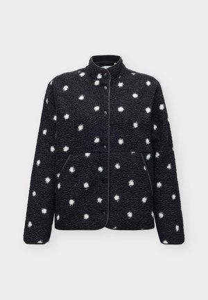 JJXX, JXVERA TEDDY JACKET OTW NOOS - Φλις μπουφάν - black/cloud dancer