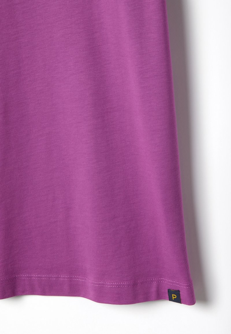 PIOMBO VIOLA CREW NECK REGULAR FIT - T-Shirt basic - royal purple/lila ...