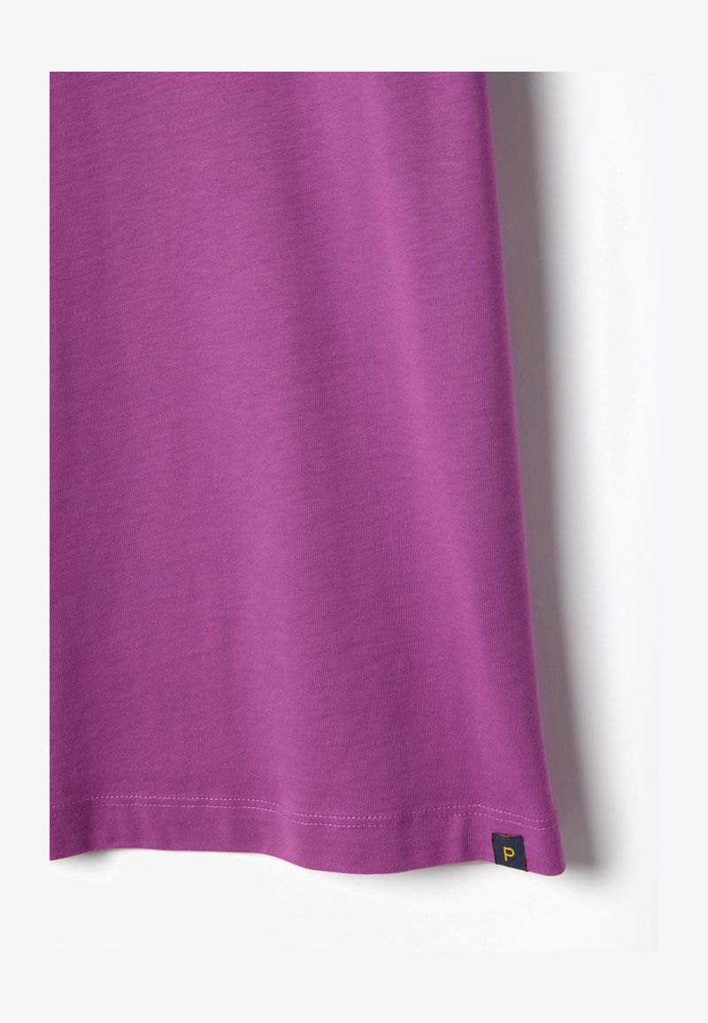 PIOMBO VIOLA CREW NECK REGULAR FIT - T-Shirt basic - royal purple/lila ...