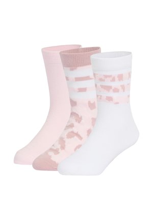 adidas Performance ADIDAS PERFORMANCE YOUTH GIRLS LEO GRAPHIC SOCKS UNISEX - Calcetines - dual lilac   clear pink   white