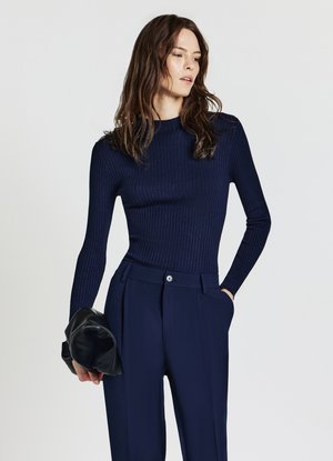 Calliope A MANICHE LUNGHE - Maglione - blu notte