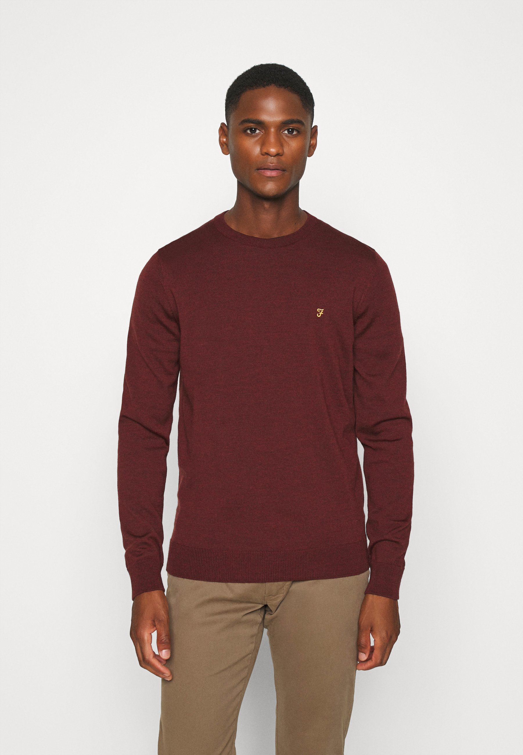 Farah Genser & cardigans | Herre | Nye kolleksjoner online Farah MULLEN COTTON - Strikkegenser - farah red