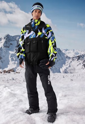 KANDAHA 89 UNISEX - Snowboard jacket - black anthra