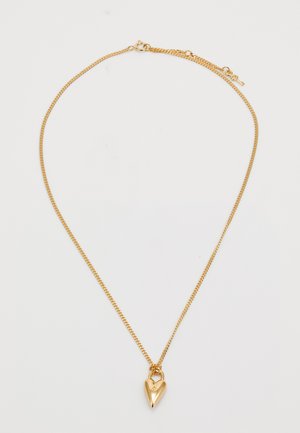 HEART AND KEY NECKLACE - Necklace - gold-coloured