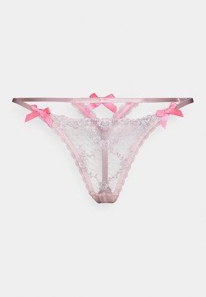 Agent Provocateur ADELIE THONG BABY - Chilot tanga - baby pink/hot pink