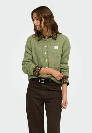 ONLY, CARDIGAN ONLMAGGIE CARDIGAN - Gilet - laurel wreath