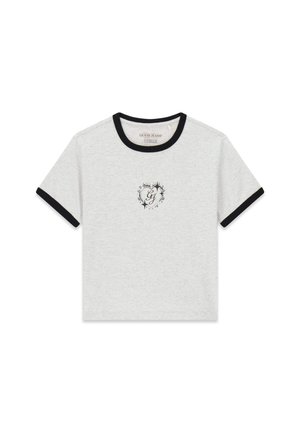 Guess Jeans, BEDRUCKTES, BAUCHFREIES T-SHIRT - T-shirt imprimé - grau