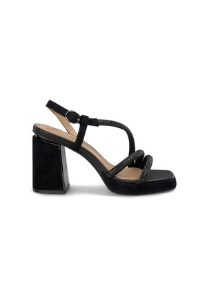 High Heel Sandalette - black