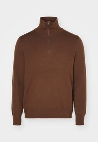 TRUCKER ZIP - Pullover - caramel