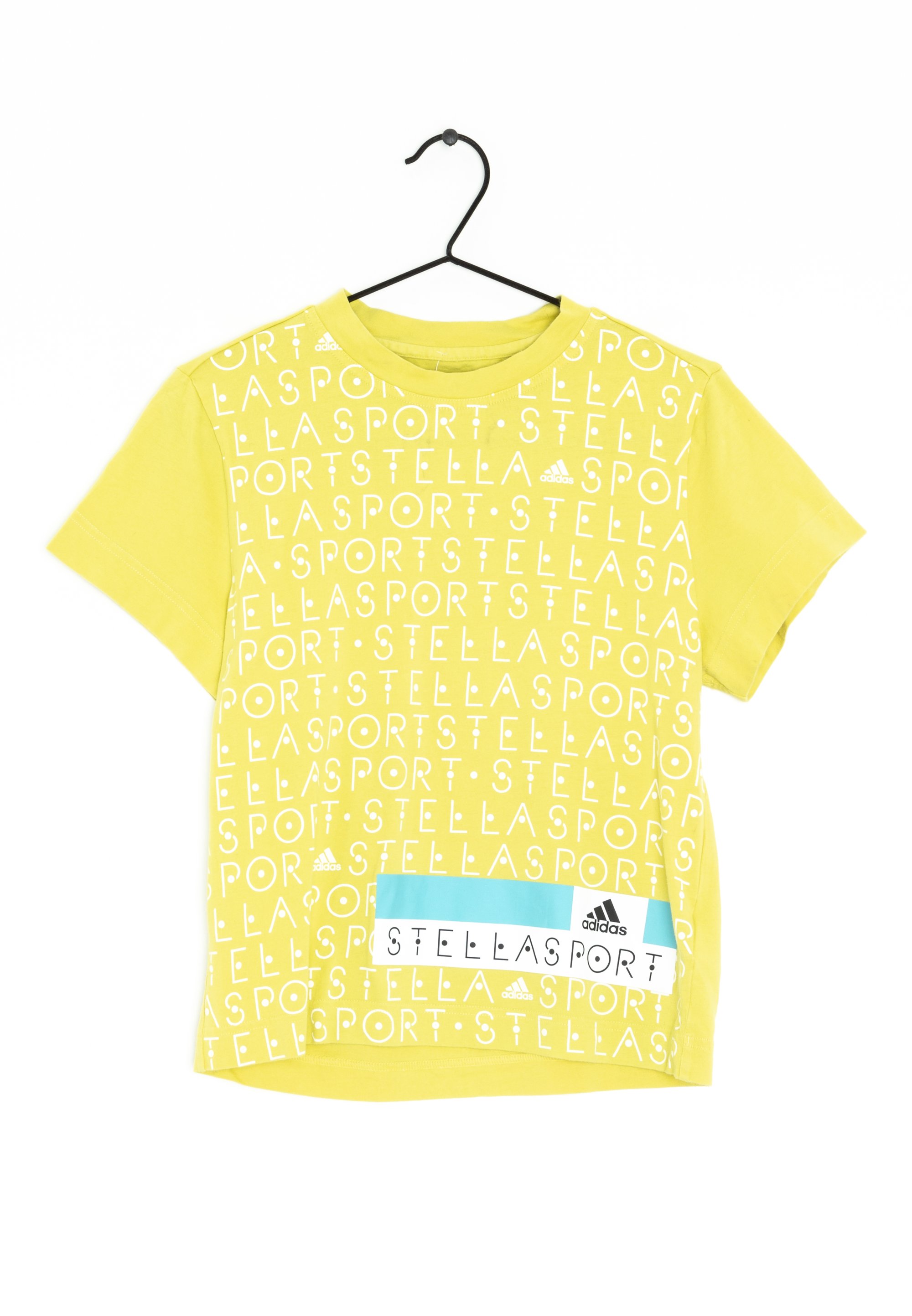 adidas by Stella McCartney Print T-shirt yellow (Pre-owned