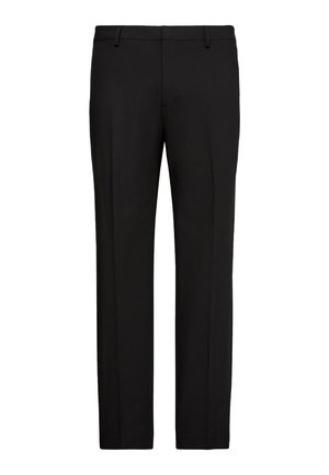 Calvin Klein ITALIAN SLIM TROUSER - Uzvalka bikses - black