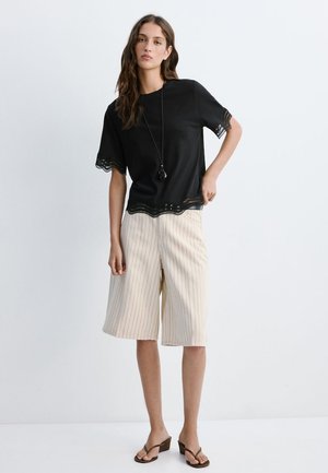 Mango, ADULT - T-shirt imprimé - black