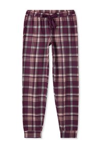 Terranova A QUADRI CON COULISSE - Pantaloni del pigiama - viola scuro