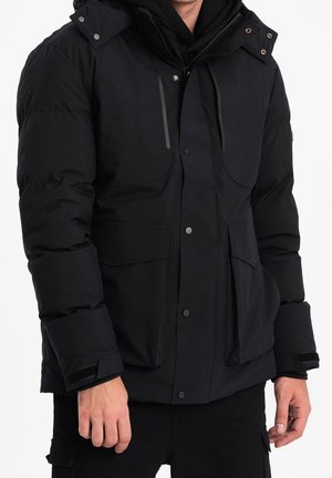 Wintermantel - black