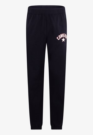 RETRO VARSITY PANT - Tracksuit bottoms - black