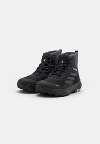 Adidas Terrex TERREX HIKER RAIN RDY - Turistiniai batai - core black/grey five/grey one