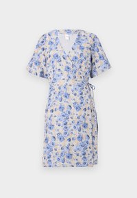 YASCINDY WRAP DRESS  - Freizeitkleid - halogen blue