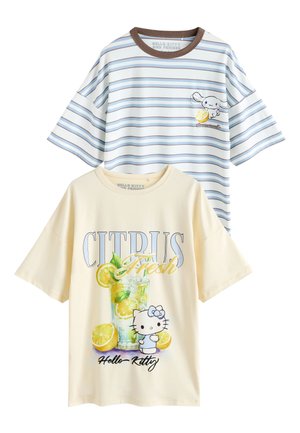 Next, REGULAR FIT - HELLO KITTY NIGHTIES 2 PACK  . - Nightie - blue/yellow