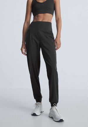 Tracksuit bottoms - black