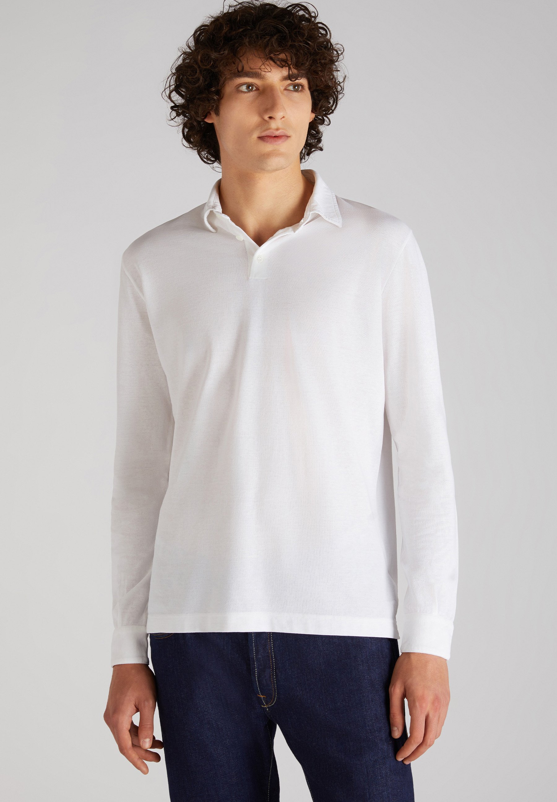 Long Sleeve Polo Zanone Polo Manica Lunga Slowear ZANONE-ICECOTTON