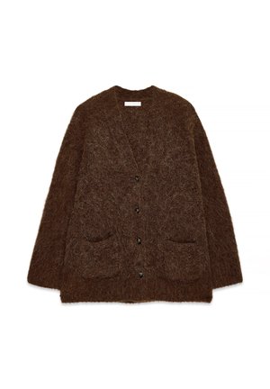 NA-KD Strickjacke - brown