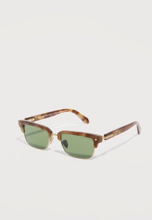 UNISEX - Sunglasses - brown havana/green