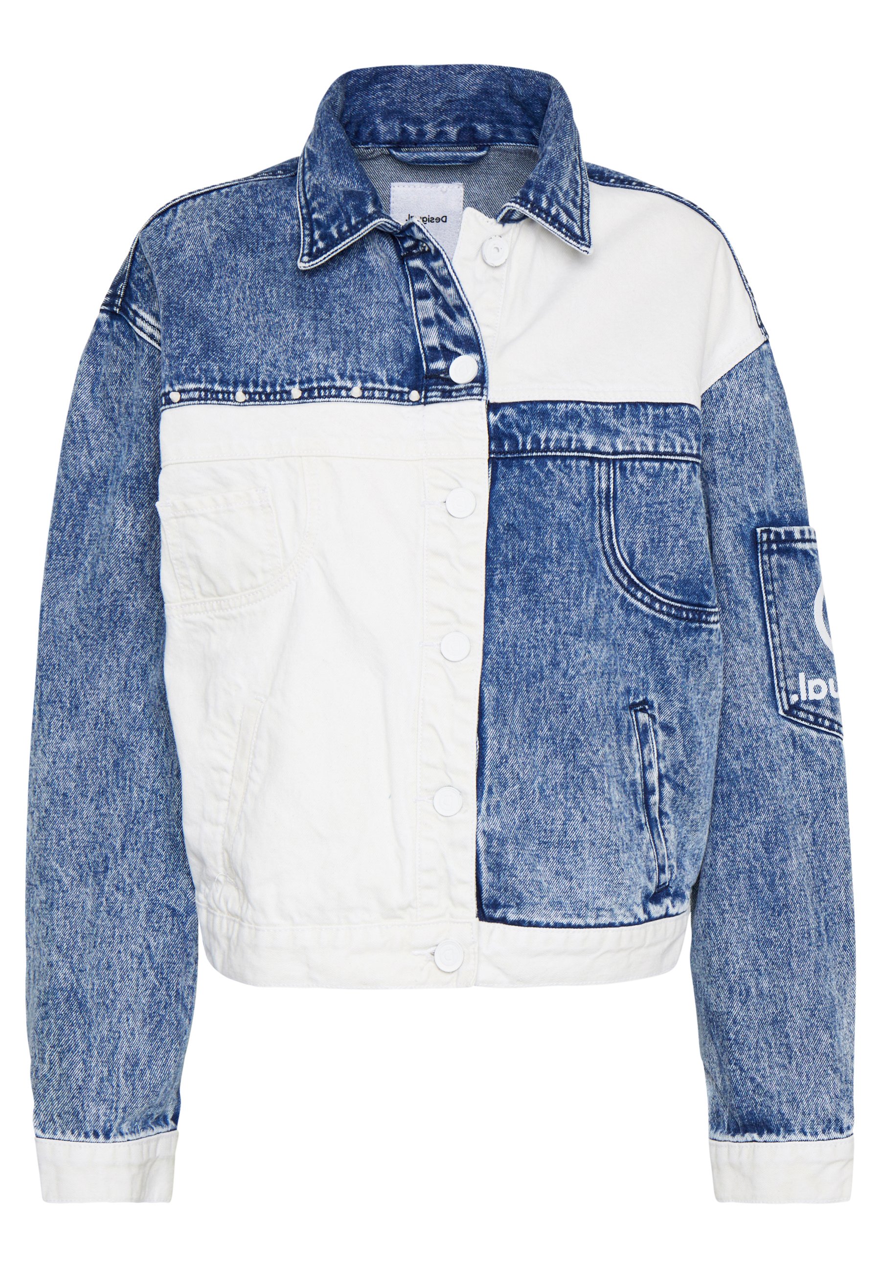 Desigual LOLLYPOP Jeansjacka blue deinmwhite Zalando.se Desigual Jeansjacka white Zalando.se