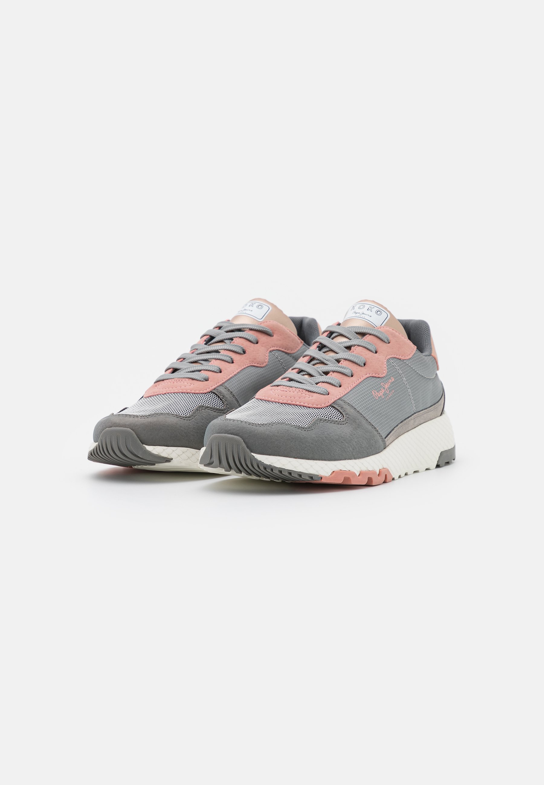 Pepe Jeans KOKO ESSENCE - Trainers - smoke/grey - Zalando.co.uk