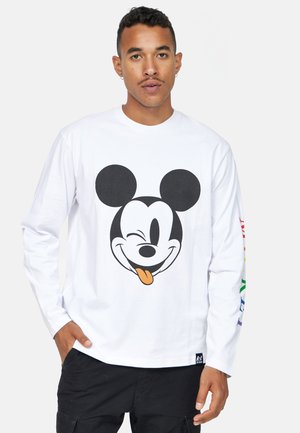 Re:Covered DISNEY  MICKEY  - Pikkade varrukatega topp - white