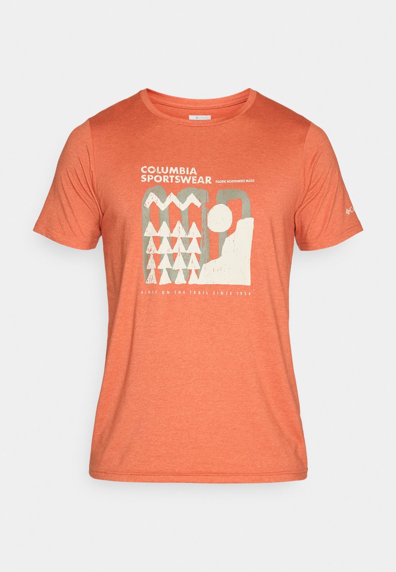 Columbia Sport T-shirt oranje Columbia Sport T-shirt oranje