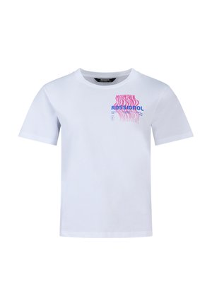 Rossignol, WOMEN'S GRAPHIC WATERFALL TEE - T-shirts print - white