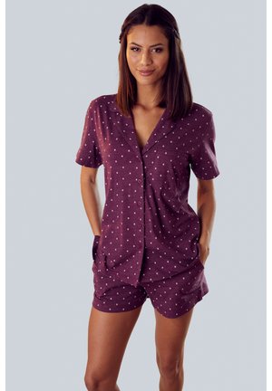VIVANCE DREAMS BY LASCANA CLASSIC SHORTY - Pigiama - purple