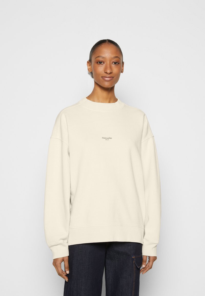 Damen Bekleidung | Holzweiler MEZZANINE OSLO CREW Sweatshirt ecru/offwhite - SI30169 Damen Bekleidung | Holzweiler MEZZANINE OSLO CREW Sweatshirt ecru/offwhite - SI30169