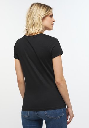 Print T-shirt - schwarz