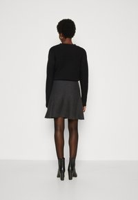 TOM TAILOR DENIM Falda plisada - shale grey melange