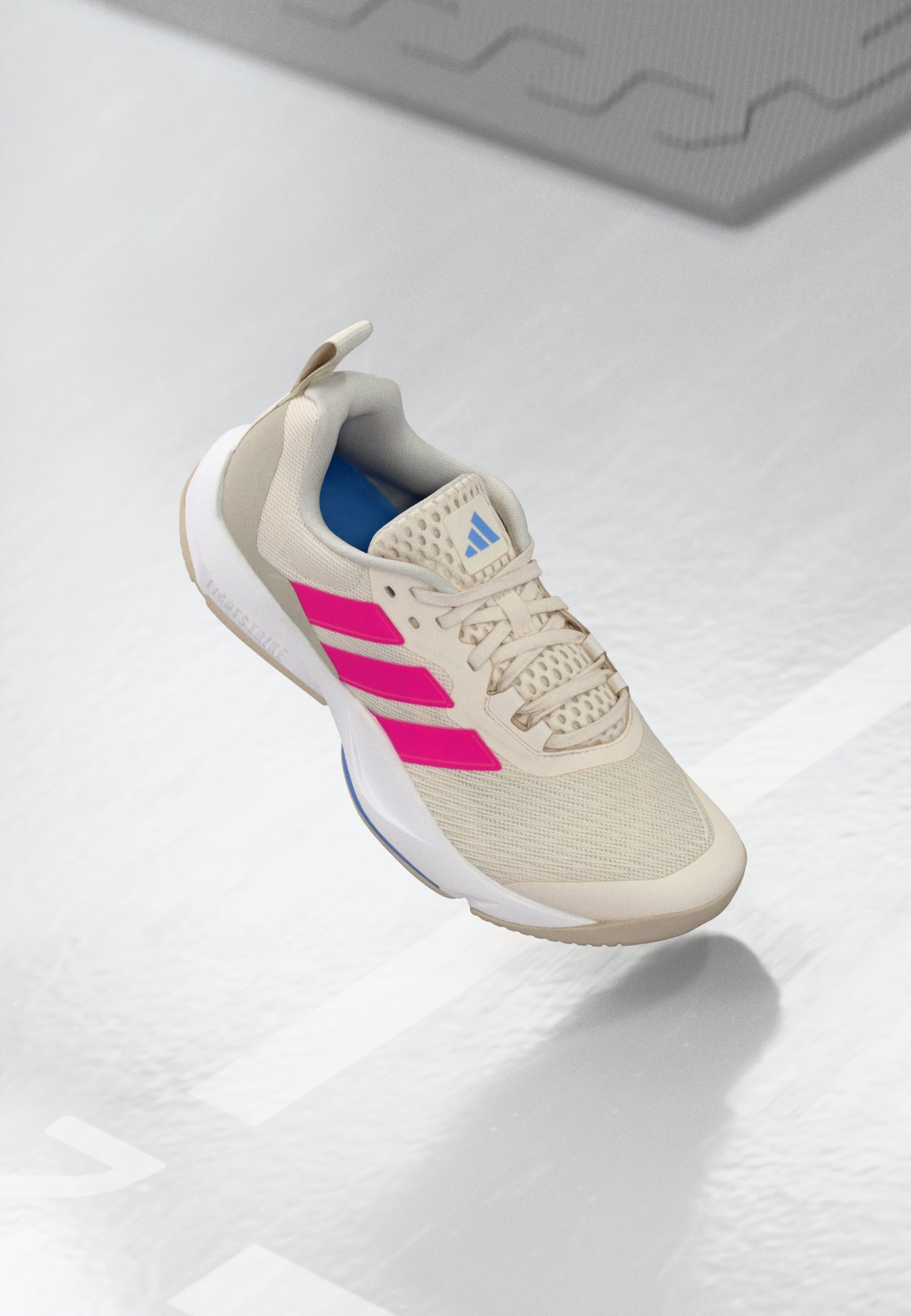 adidas Performance RAPIDMOVE 2 - Training shoe - chalk white 