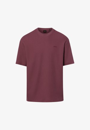 BOSS, T-shirt basic - rosenholz