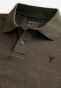 Next LONG SLEEVE  - REGULAR FIT - Polo majica - brown marl