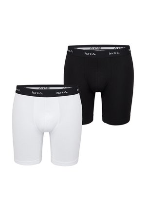 LONG BOXER BRIEFS - Trunks - black white