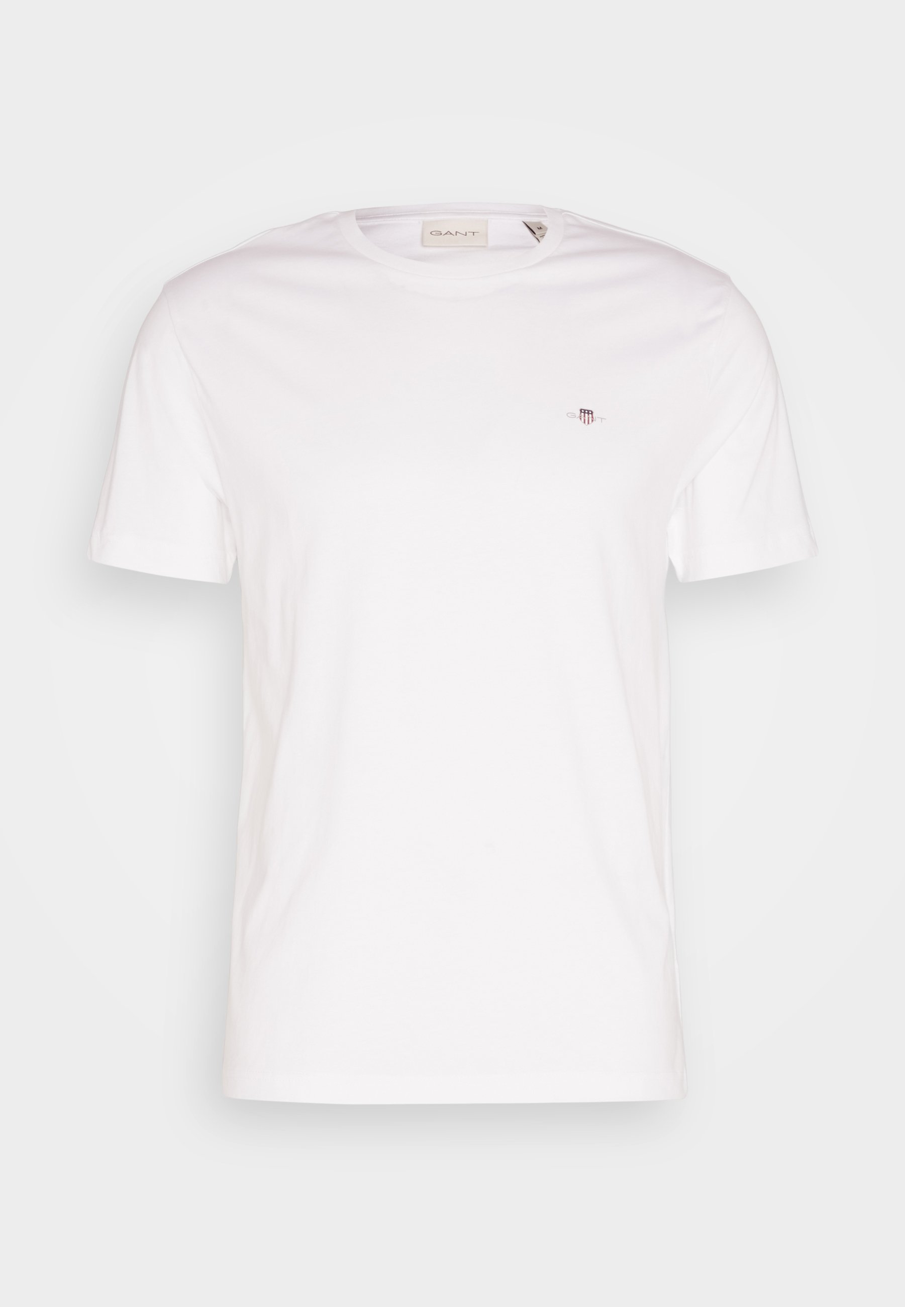 GANT PRINTED ARCHIVE SHIELD - Jednoduché tričko - white